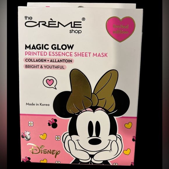 Disneys Minnie Mouse The Creme shop Face sheet Mask 3 pack - Picture 1 of 6